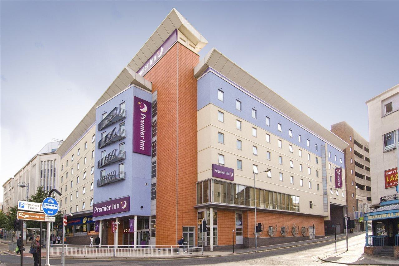 Premier Inn Sheffield City Centre Exterior foto